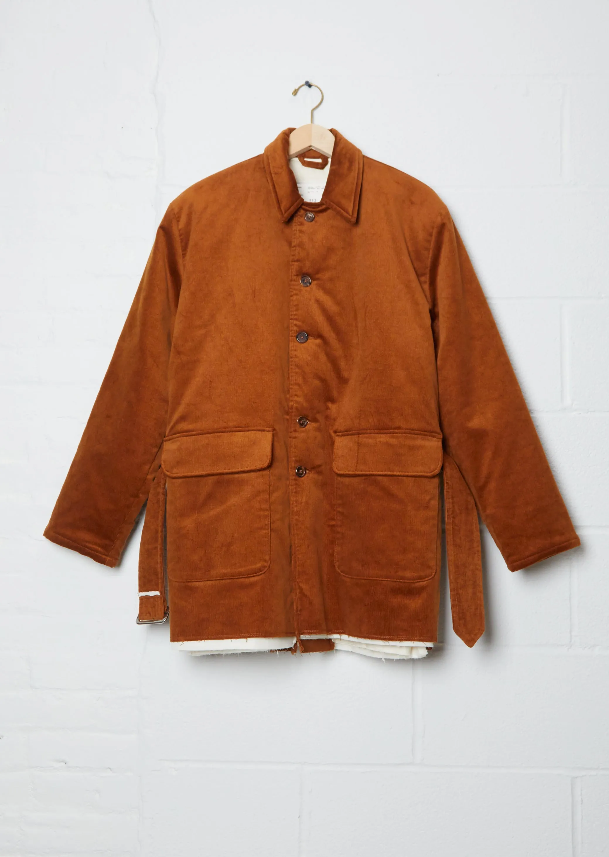 70's Puffed Down Cord Jacket