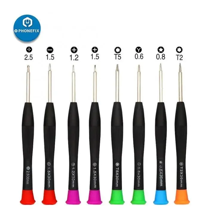 8 IN 1 Special Screwdriver Set with Storage Box Phone Repair Tools