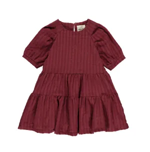 Alice Dress: Maroon