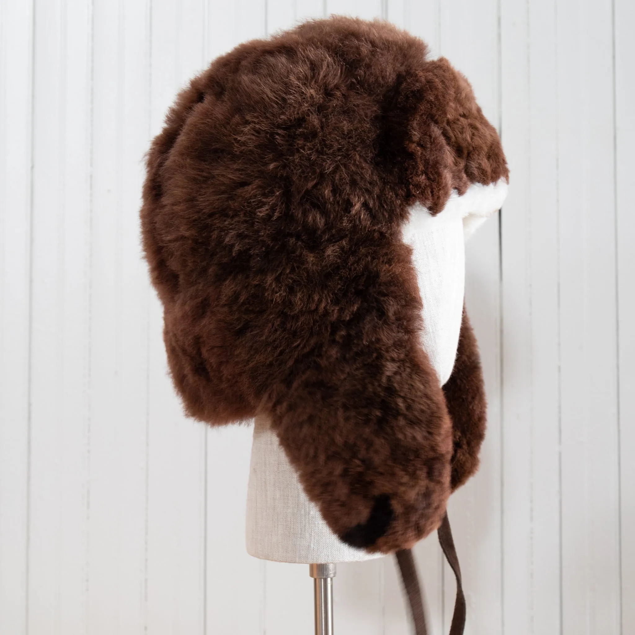 Alpaca Fur Trapper Hat