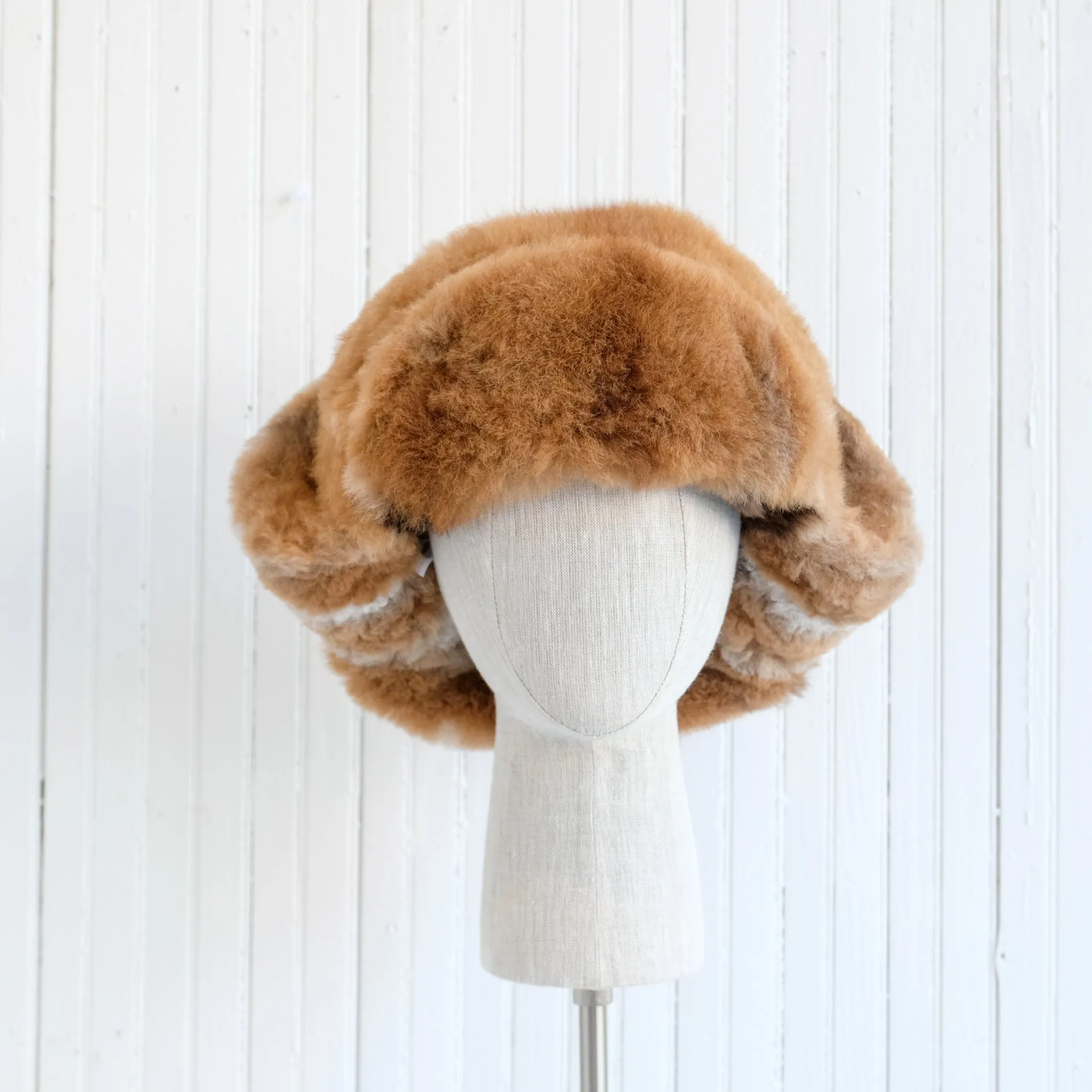 Alpaca Fur Trapper Hat