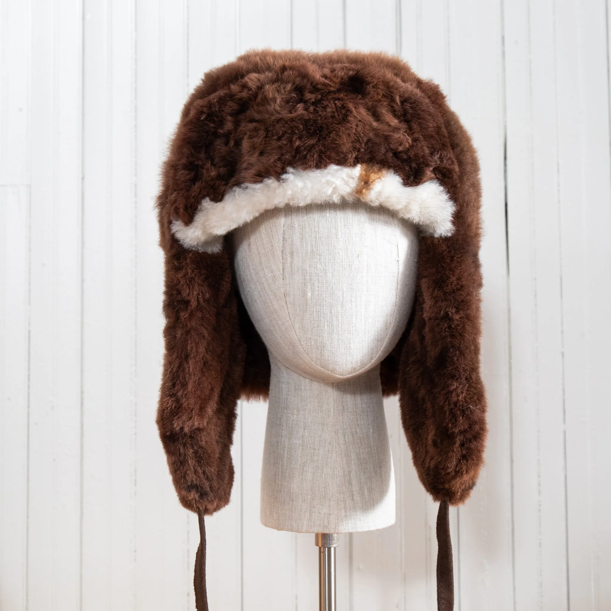 Alpaca Fur Trapper Hat