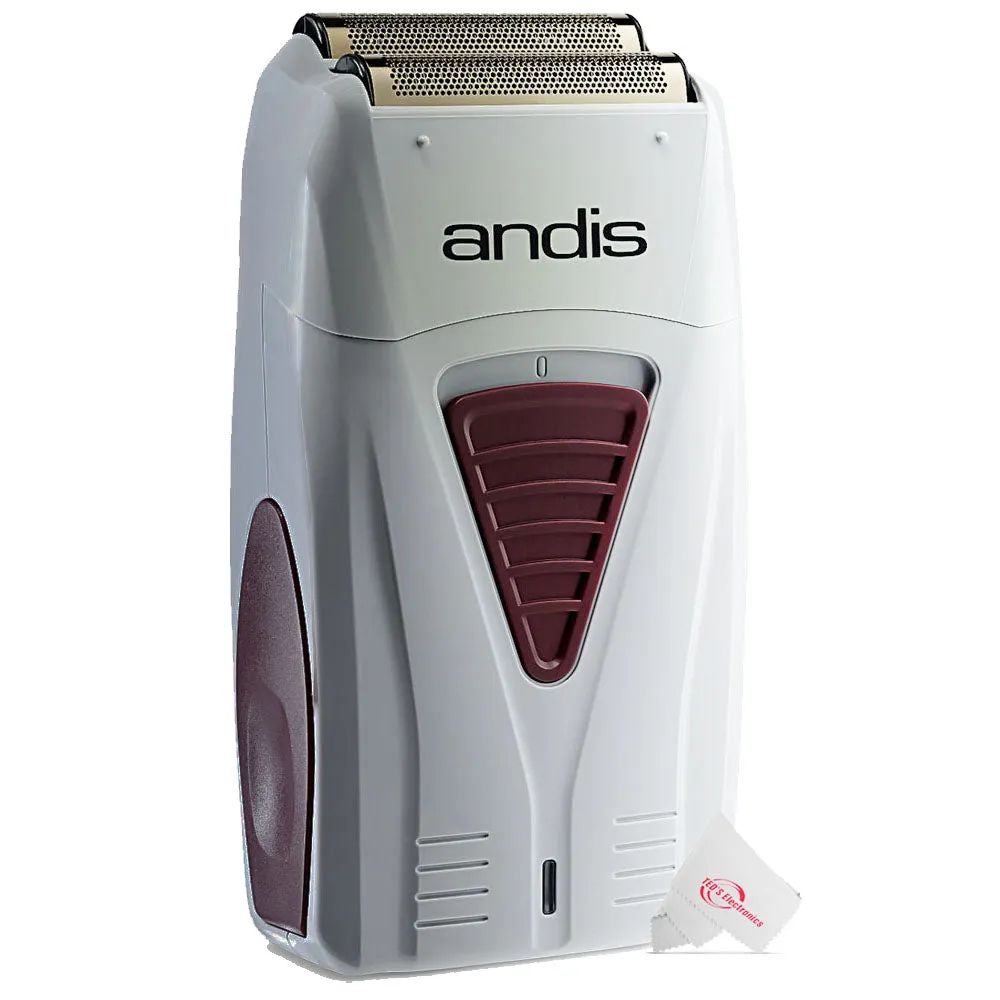 Andis 01690 Professional Fade Master Hair Clipper Silver   Andis 17150 Pro Foil Shaver Accessory Kit