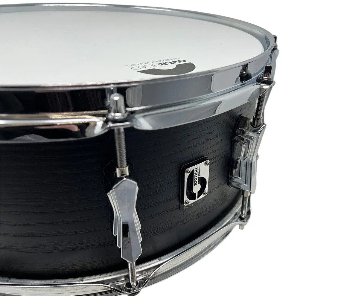 British Drum Co. 'The Raven' 14" x 6" Snare Drum