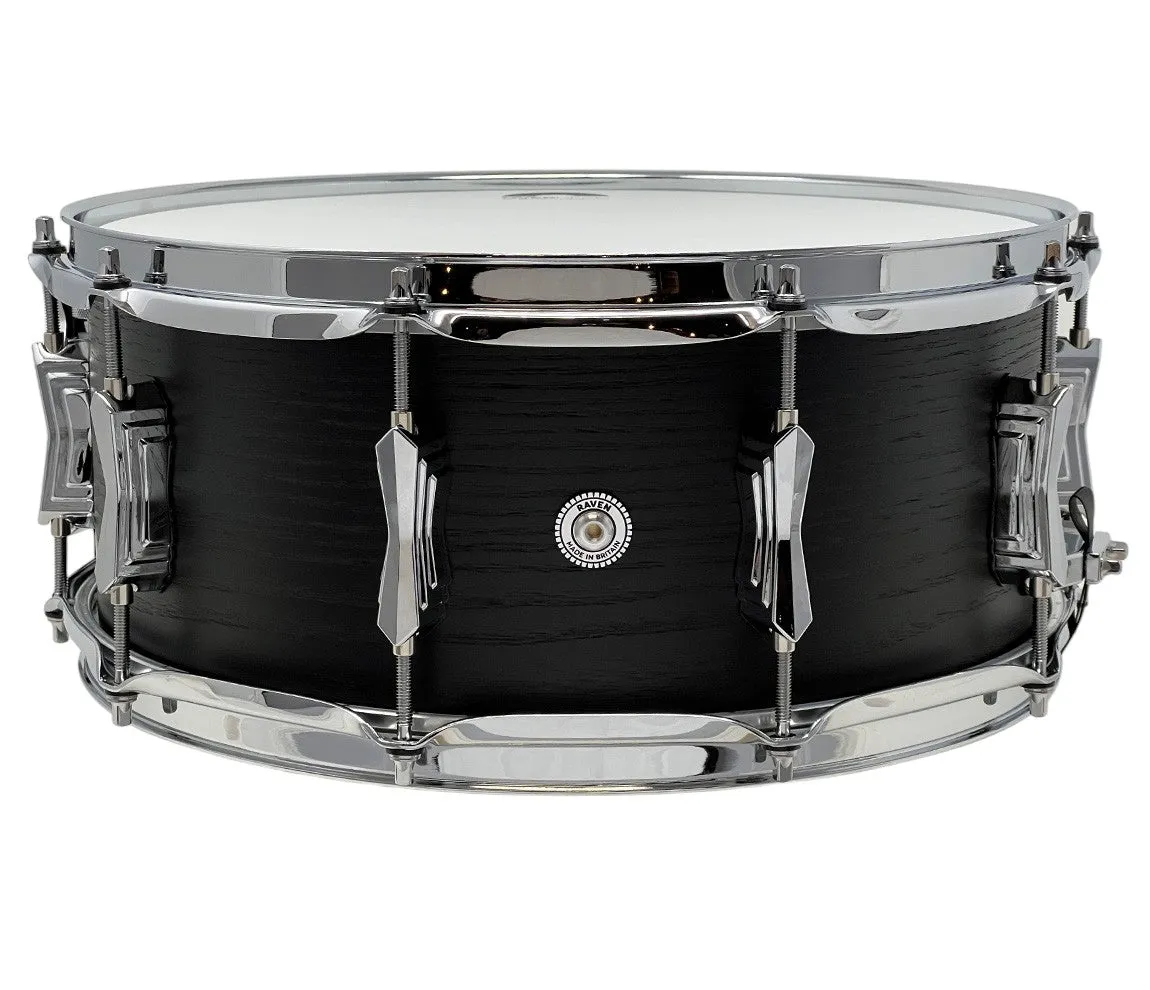 British Drum Co. 'The Raven' 14" x 6" Snare Drum