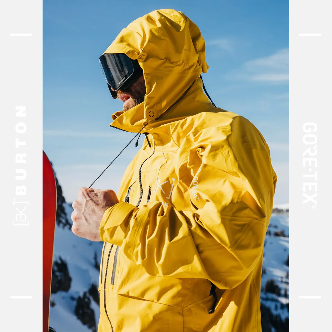 BURTON [ak] Gore-Tex 3L Hover Stretch Jacket 2025 - Goldenrod