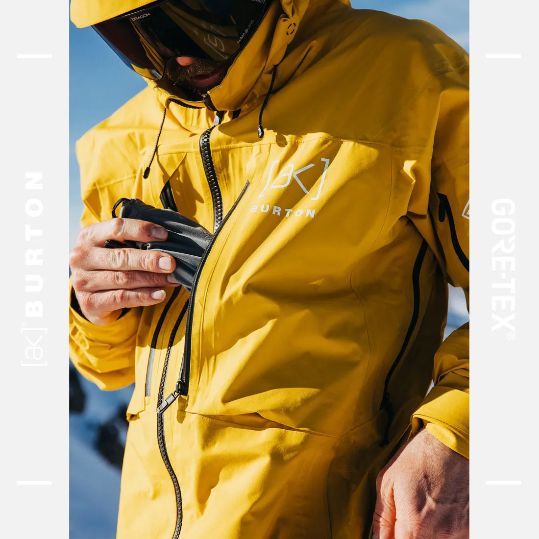 BURTON [ak] Gore-Tex 3L Hover Stretch Jacket 2025 - Goldenrod