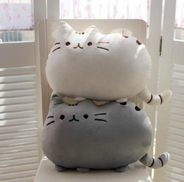 Cat Plush Hold Pillow AD0133