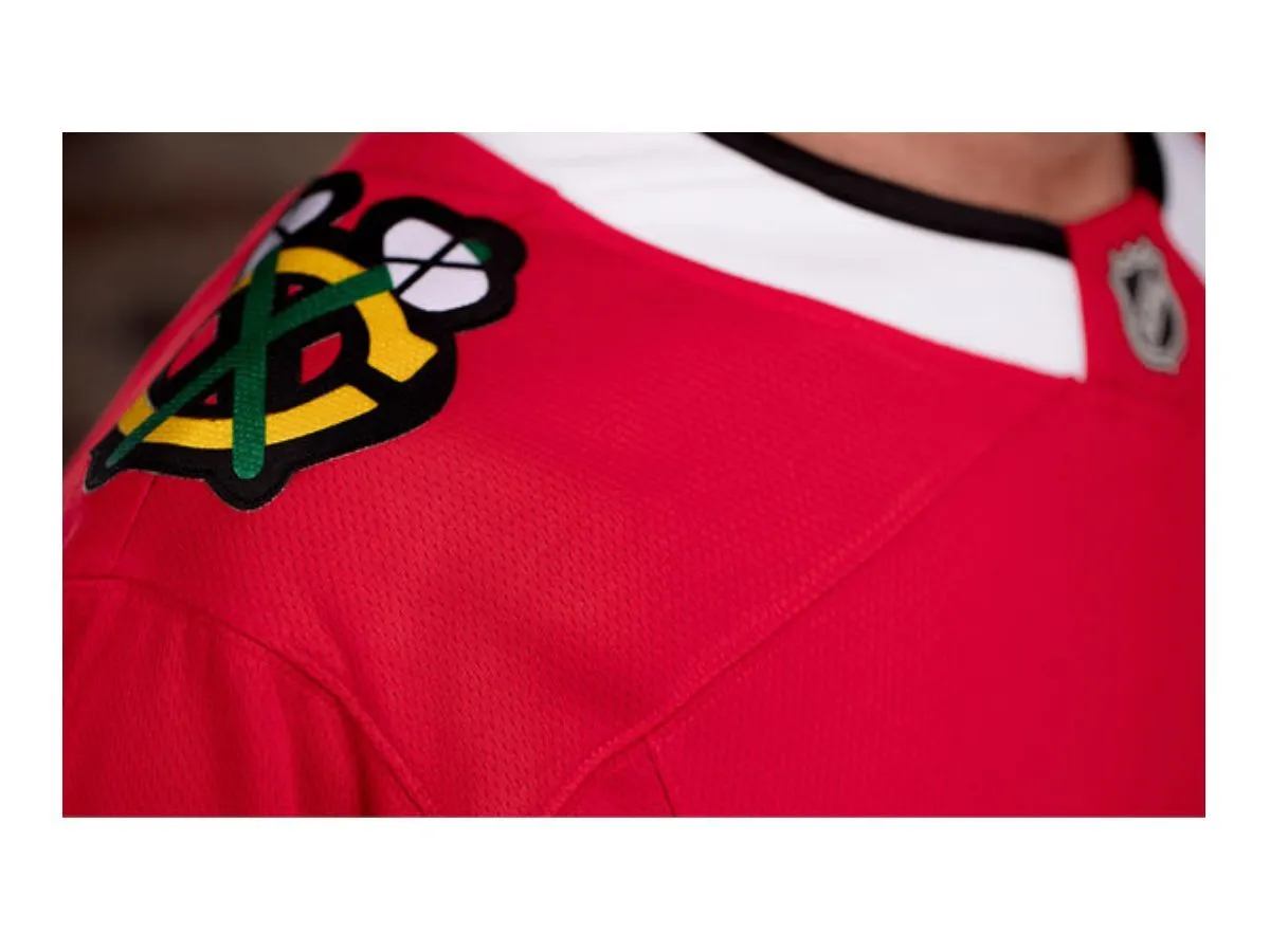 Chicago Blackhawks Fanatics Red Breakaway NHL Hockey Home Jersey