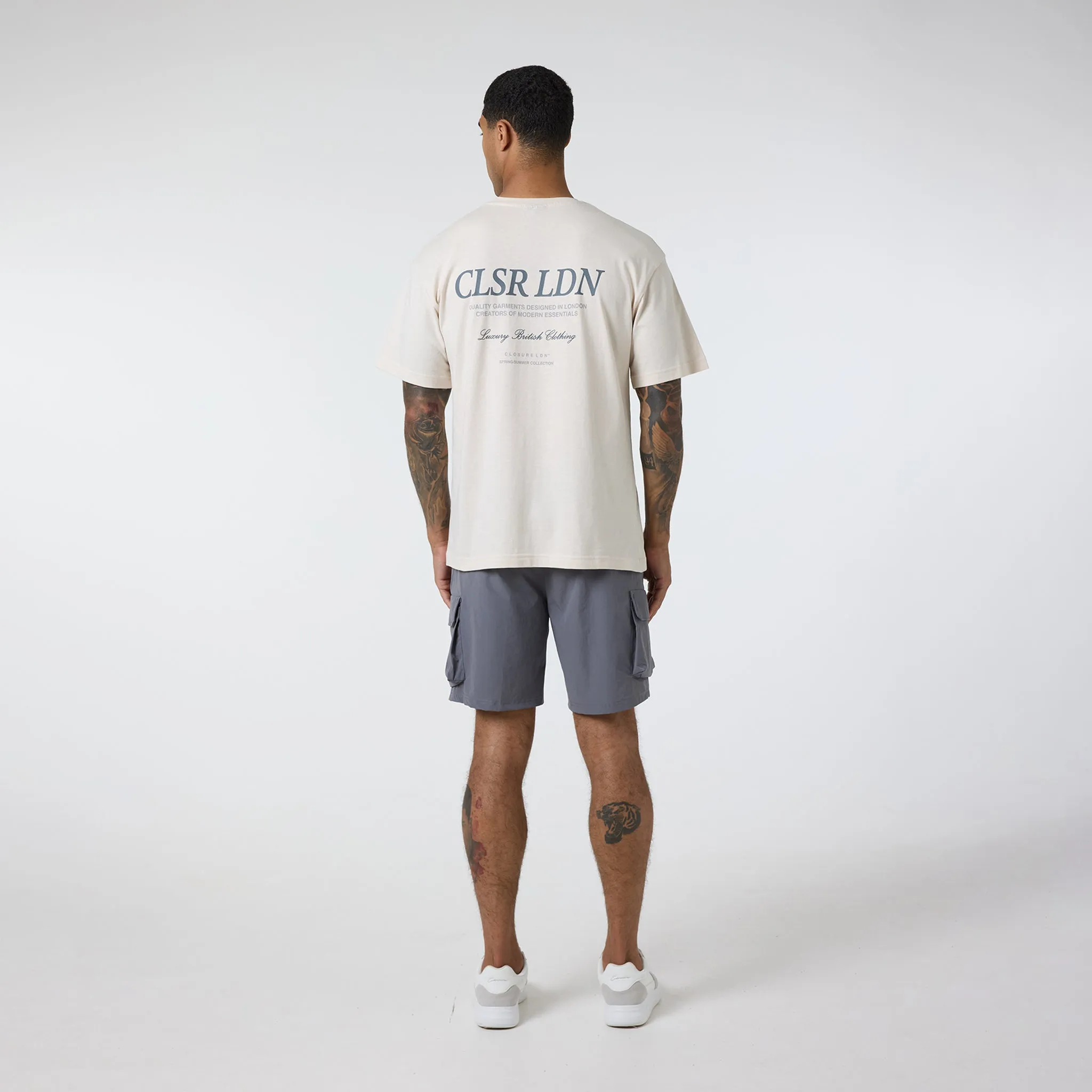 CLSR LDN Luxe T-Shirt | Stone