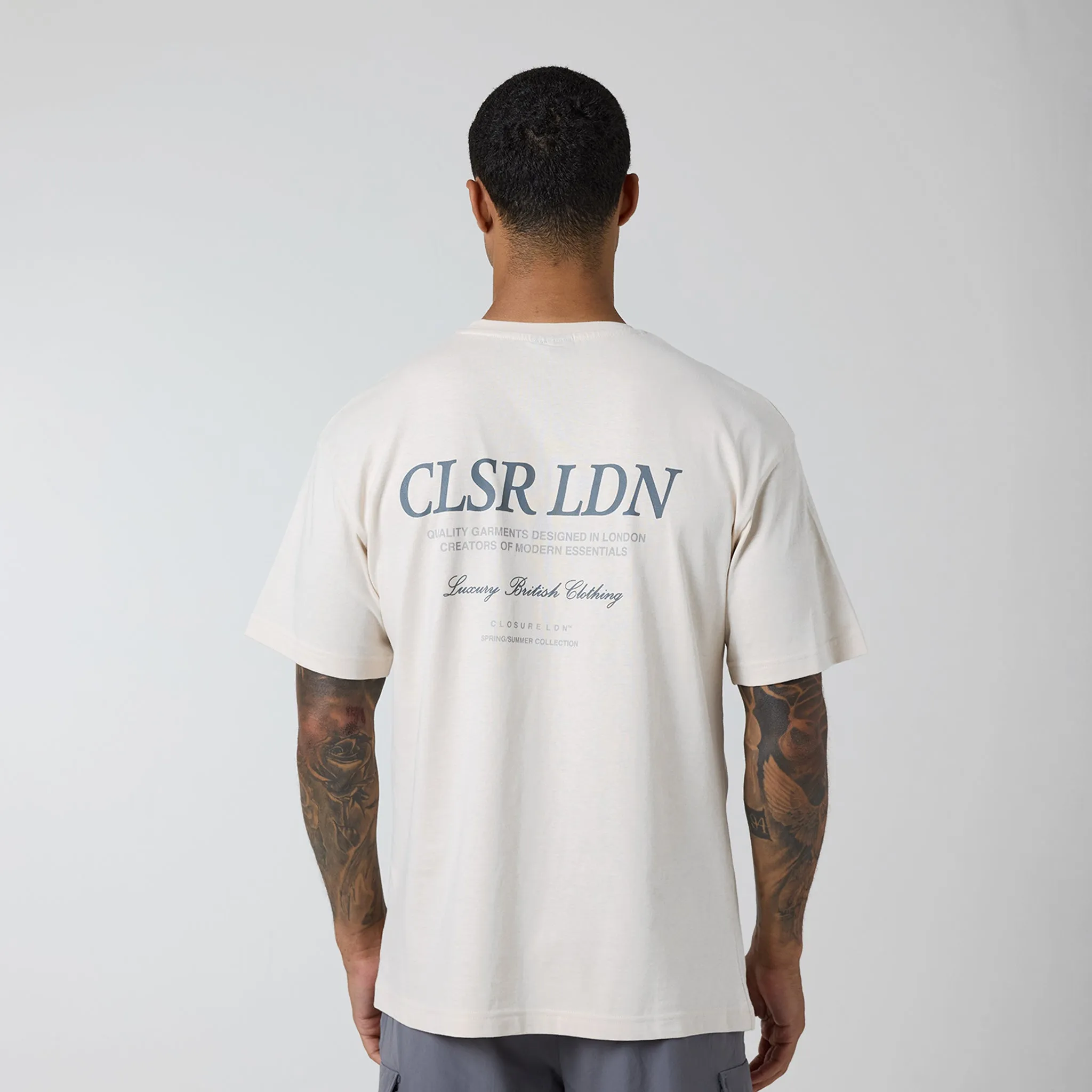 CLSR LDN Luxe T-Shirt | Stone