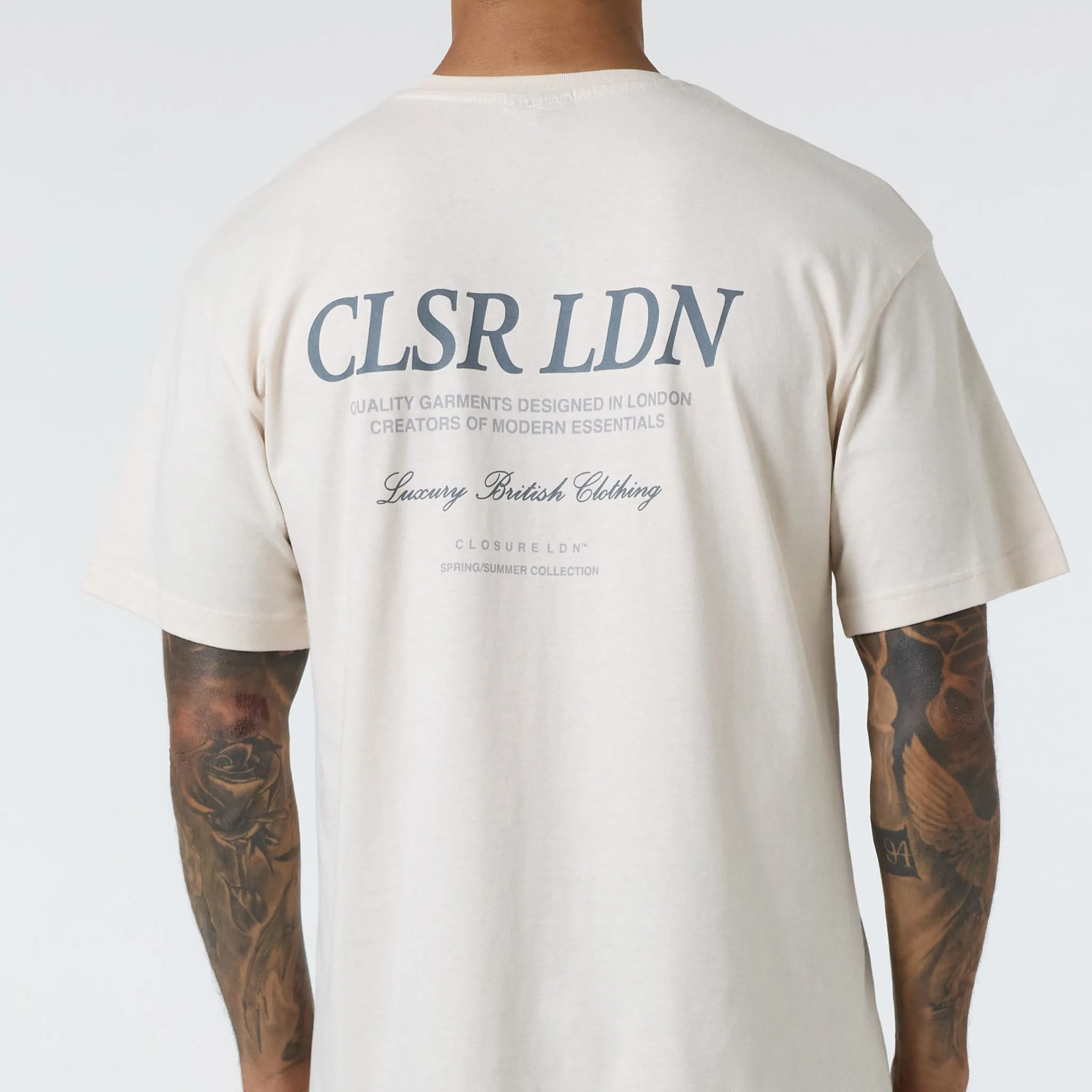 CLSR LDN Luxe T-Shirt | Stone