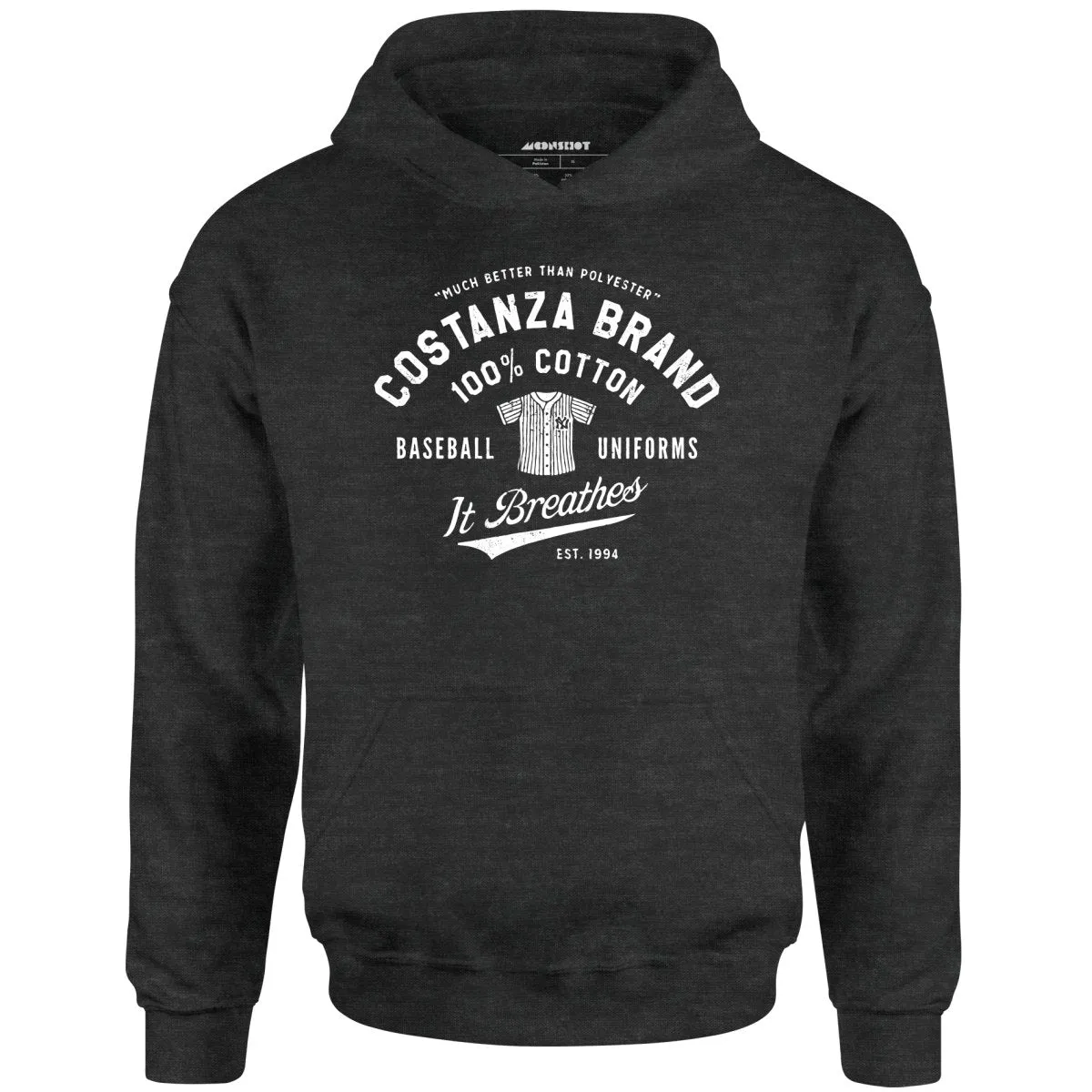 Costanza Brand Cotton Baseball Uniforms - Unisex Hoodie