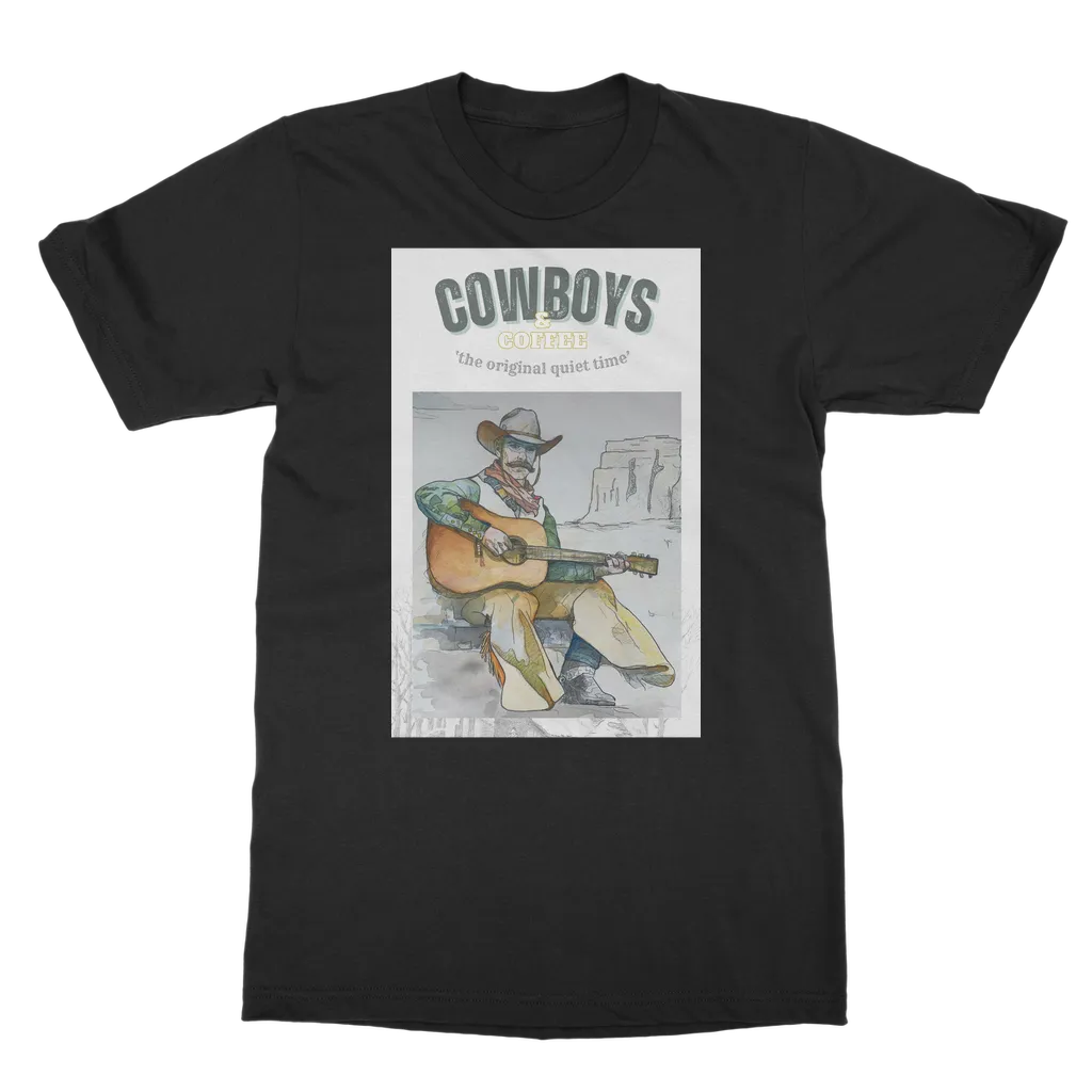 Cowboys & Coffee Classic Adult T-Shirt