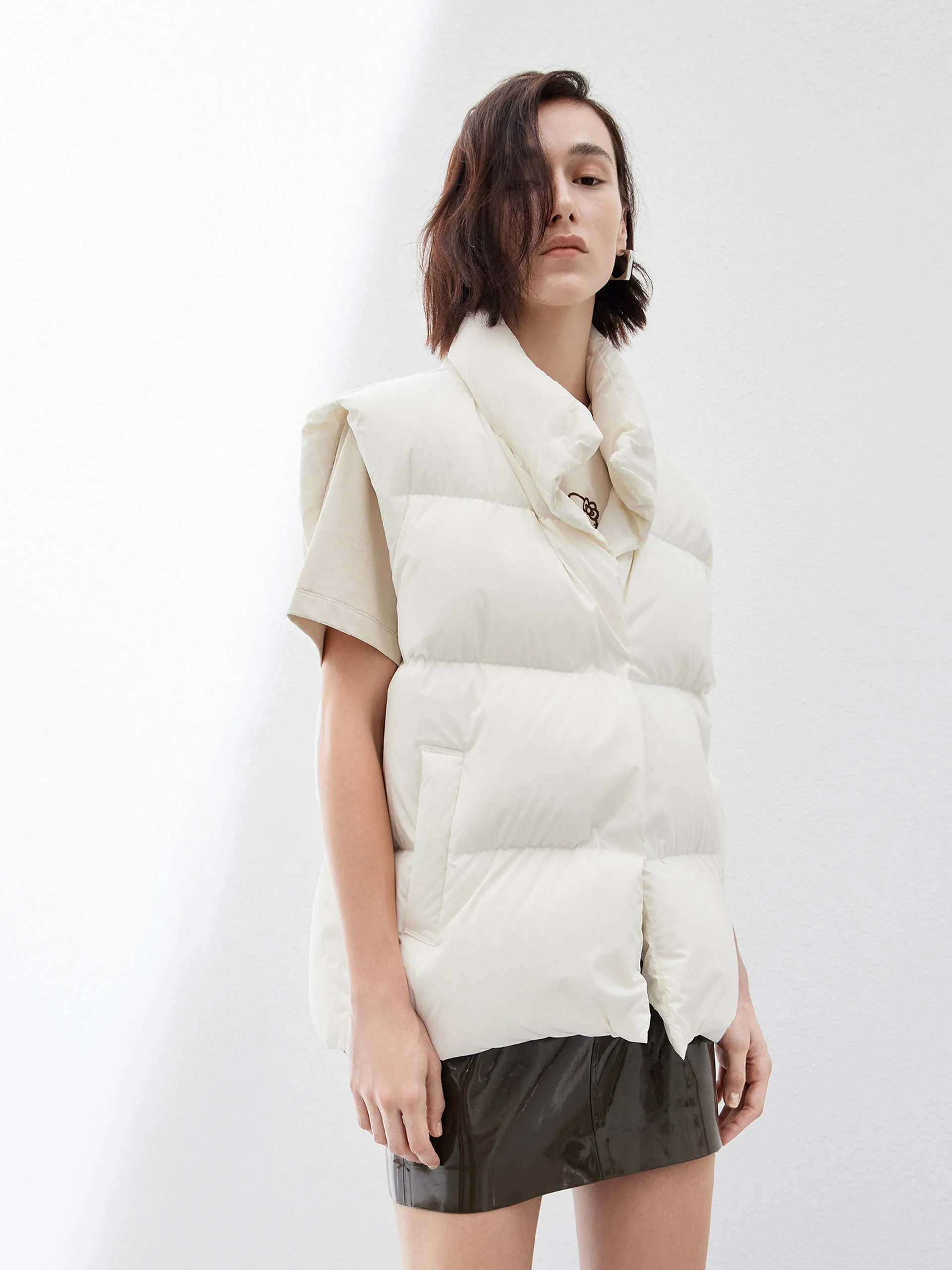 Down Feather Quilted Vest