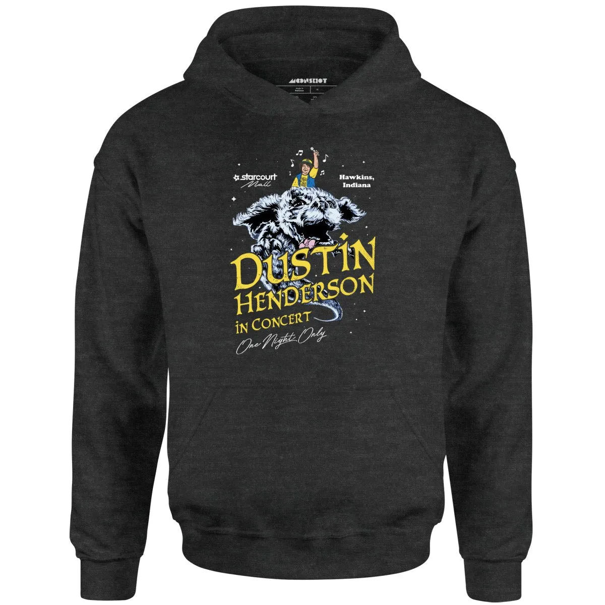 Dustin Henderson in Concert - Unisex Hoodie