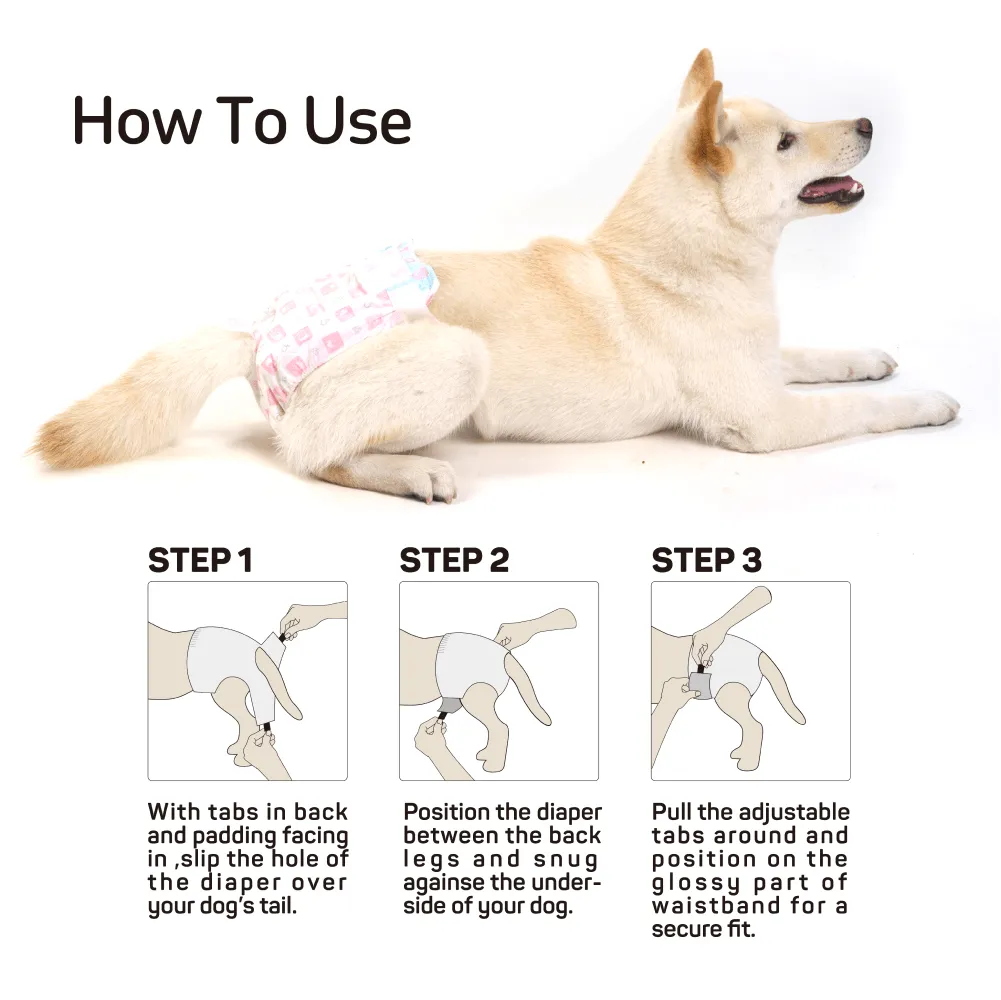 Fofos Diaper for Female Dogs