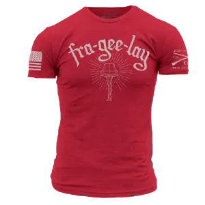 Fra-gee-lay T-Shirt - Red