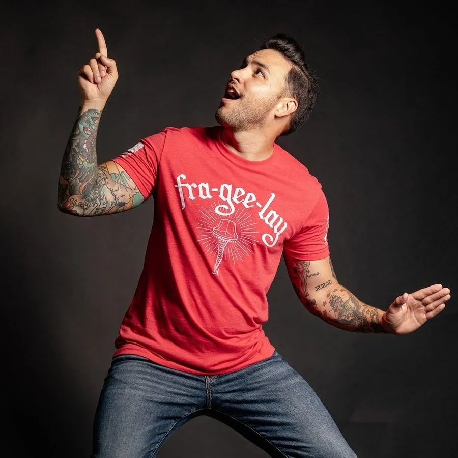 Fra-gee-lay T-Shirt - Red