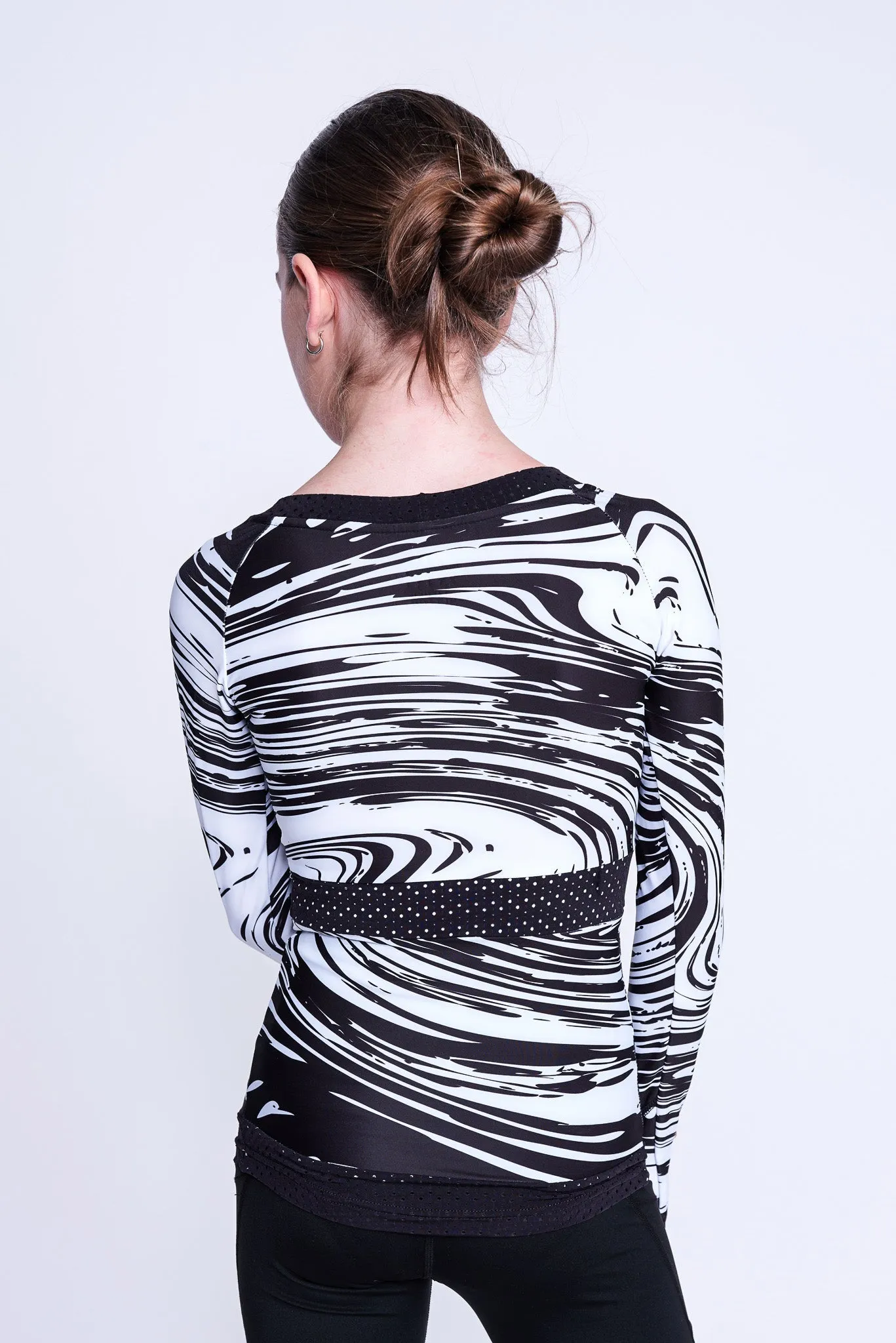 Inspire Long Sleeve Top in Swirl