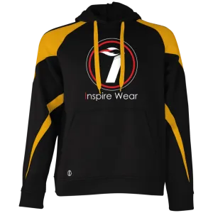 Inspire Wear logo Athletic Colorblock Fleece Hoodie