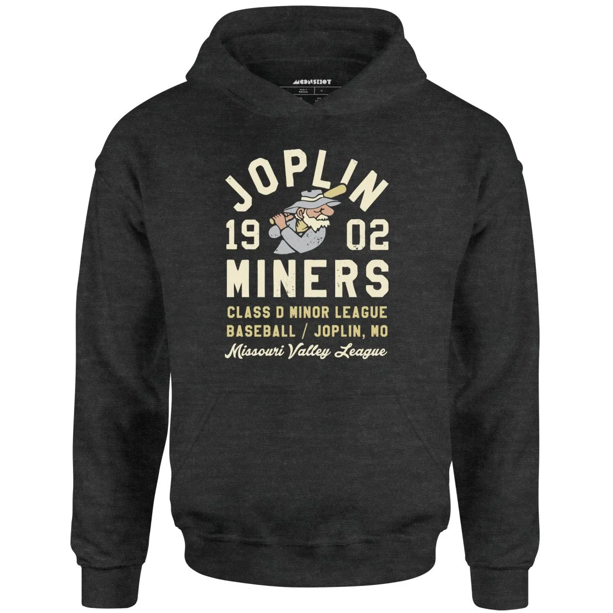 Joplin Miners - Missouri - Vintage Defunct Baseball Teams - Unisex Hoodie