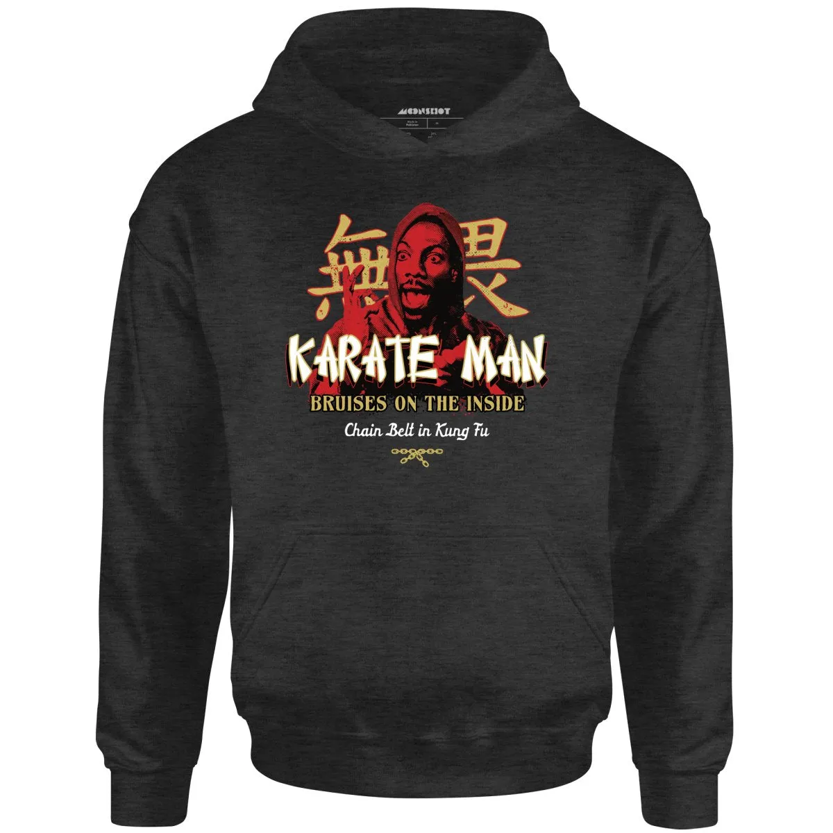 Karate Man - Chain Belt in Kung Fu - Unisex Hoodie