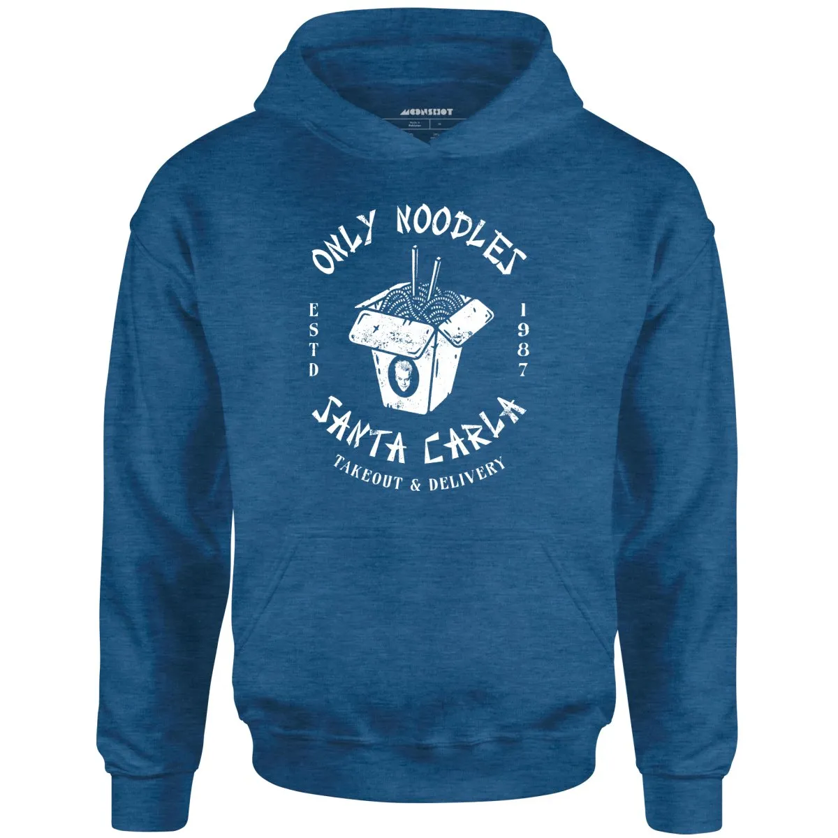 Only Noodles Takeout & Delivery - Santa Carla - Unisex Hoodie