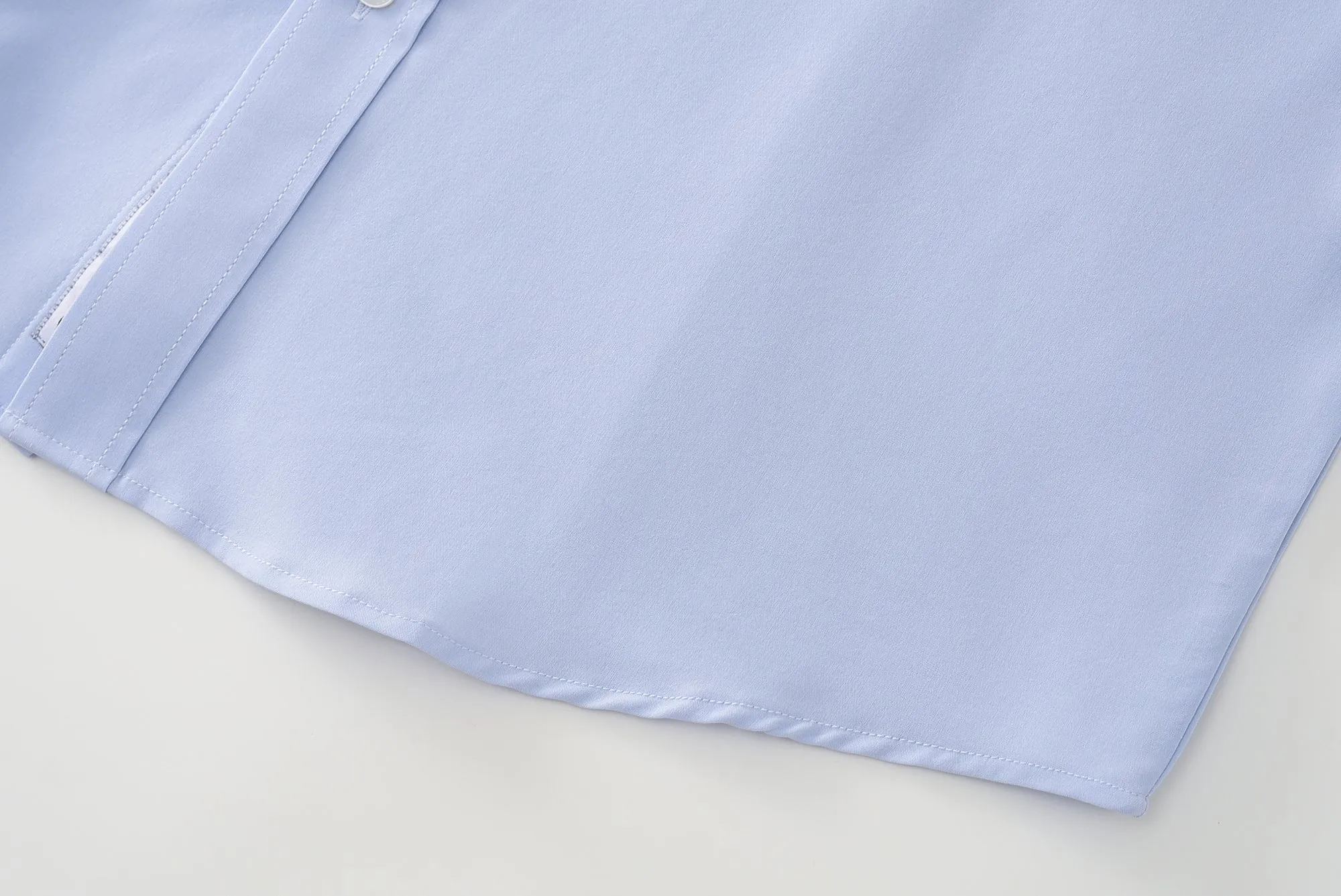 Phenom Classic Light Blue Short Sleeve Dress Shirt