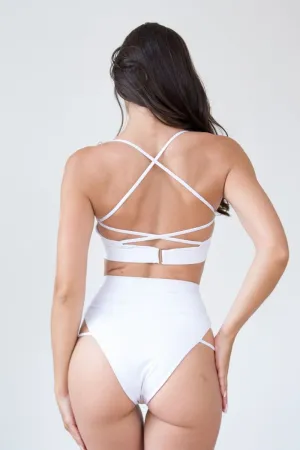 Pole Addict Isla Top - White