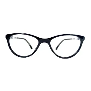 Professional Cat Eye Black Full Rim Eyeglasses comfort- Z001