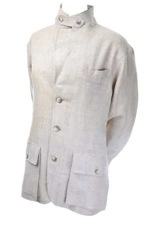 Ralph Lauren Henri Bendel Vintage Linen Jacket