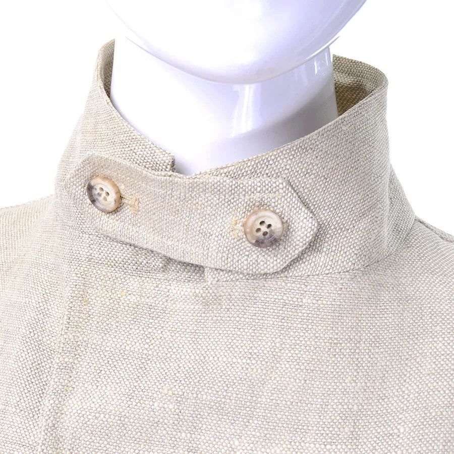 Ralph Lauren Henri Bendel Vintage Linen Jacket