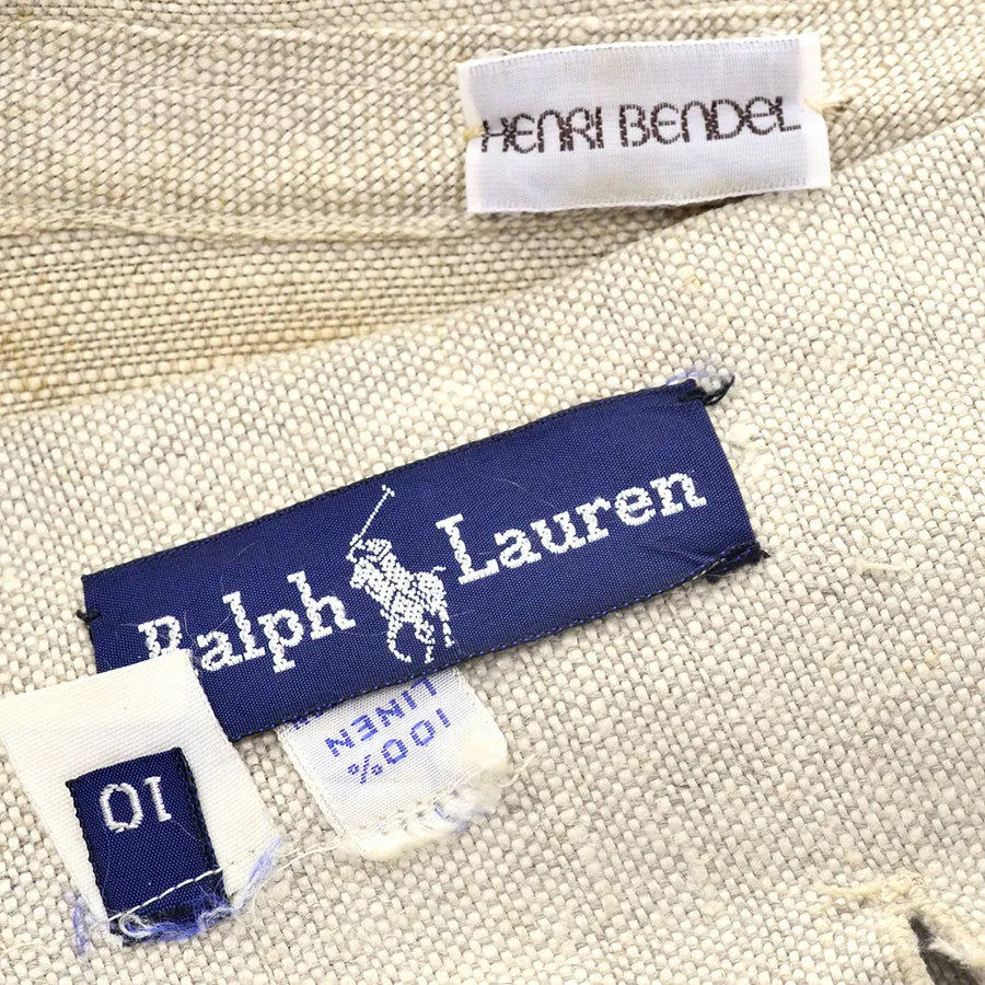 Ralph Lauren Henri Bendel Vintage Linen Jacket