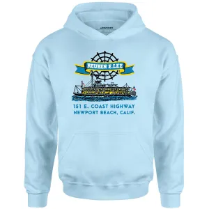 Reuben E. Lee - Newport Beach, CA - Vintage Restaurant - Unisex Hoodie