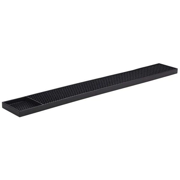 Rubber Bar Mat 23.4"X3.3" Black