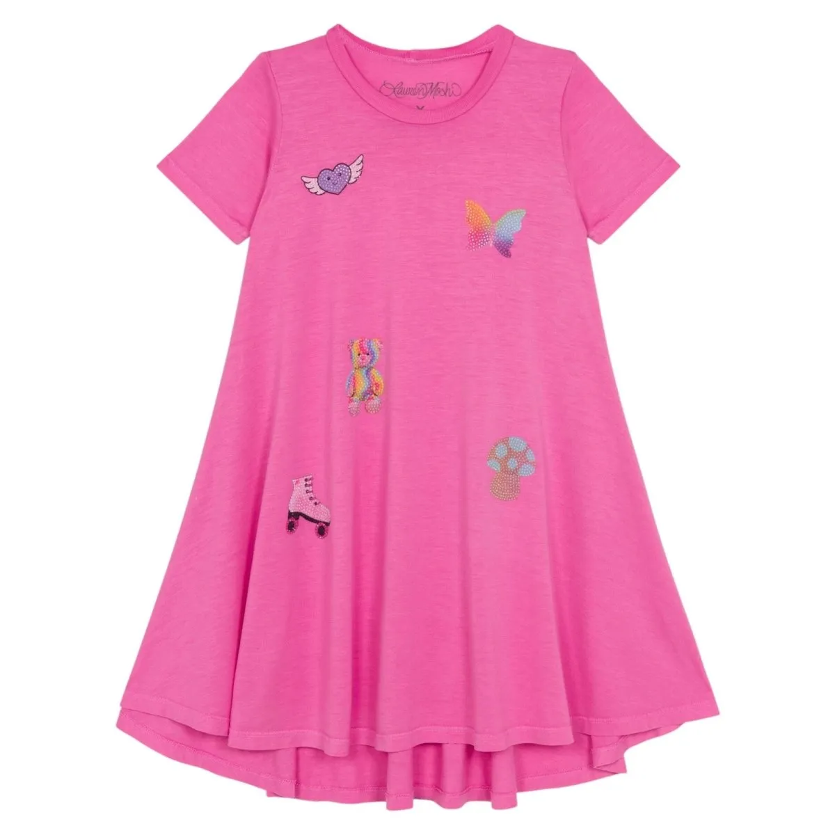 STICKER BEANS SWING DRESS