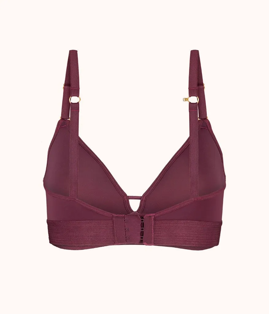 The Spacer Bra: Plum