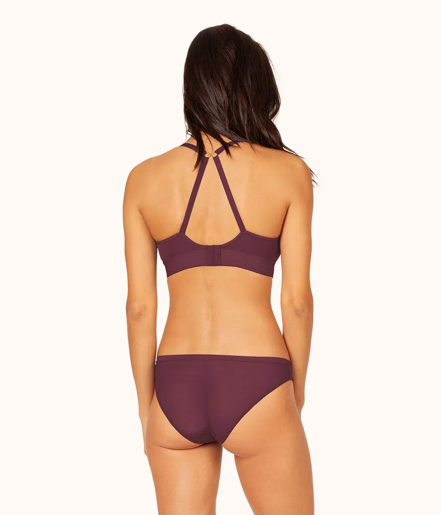 The Spacer Bra: Plum