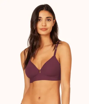 The Spacer Bra: Plum