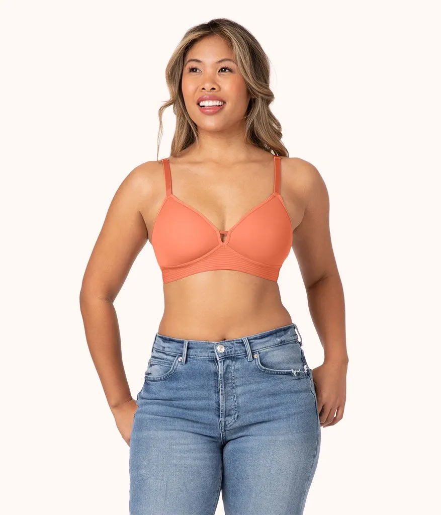 The Spacer Bra Trio: Terracotta/Jet Black/Toasted Almond