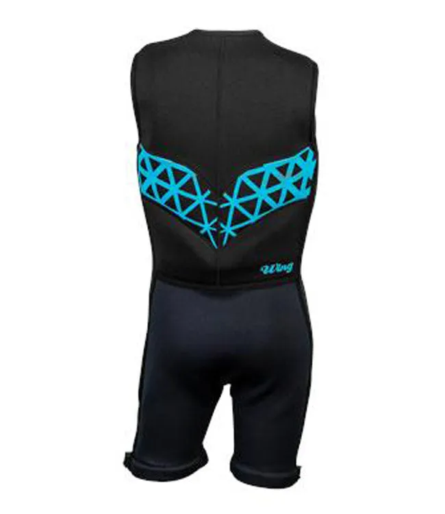 Wing Divine Womens Buoyancy Suit (2023) - Blue